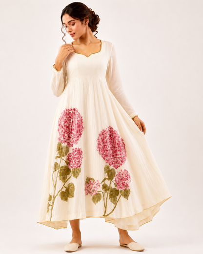 Blush Bloom Cotton Dress