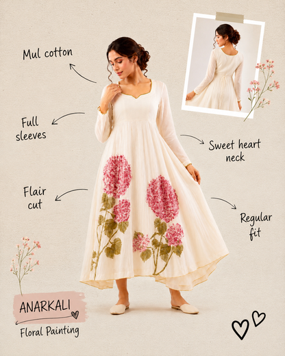 Blush Bloom Cotton Dress