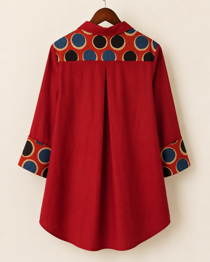 Maroon Muse Shirt