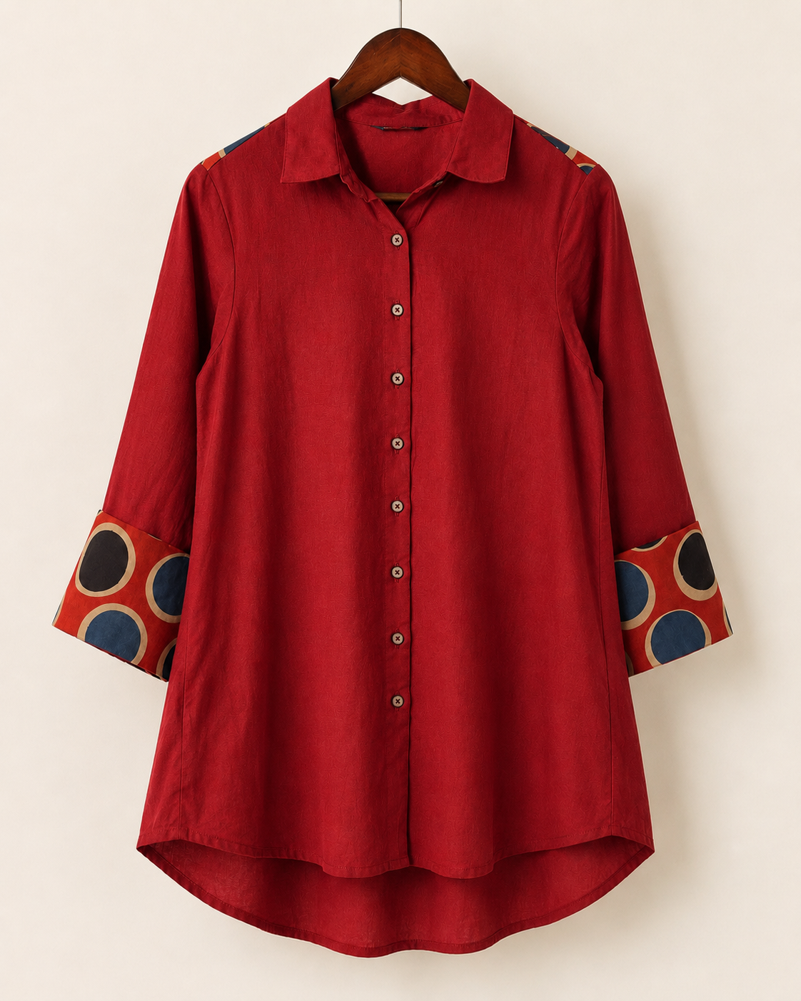 Maroon Muse Shirt